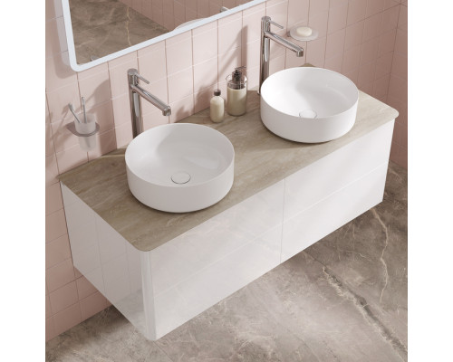 Столешница без отверстий, керамогранит, 120 см, бежевый, Оптима Хоум (Optima Home), IDDIS, OPH12B1i89