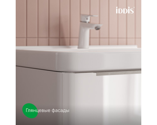 Тумба с умывальником, подвесная, 70 см, белый, Клауд Икс (Cloud X), IDDIS, CLX70W0i95K подходит умыв. 0177000i28