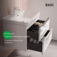 Тумба с умывальником, подвесная, 70 см, белый, Клауд Икс (Cloud X), IDDIS, CLX70W0i95K подходит умыв. 0177000i28