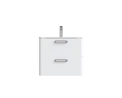 Тумба с умывальником, подвесная, 60 см, белая, Брик (Brick), IDDIS, BRI60W0i95K