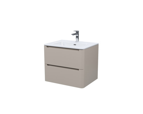 Тумба с умывальником, подвесная, 60 см, капучино, Эдифис (Edifice), IDDIS, EDI60C0i95K подходит умыв. 0106000i28