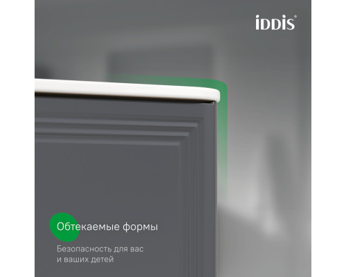 Тумба с умывальником, подвесная, 100 см, темно-серый, Оксфорд Нео (Oxford Neo), IDDIS, OXN10D0i95K подходит умыв. 0101000i28