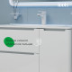 Тумба с умывальником, подвесная, 100 см, белая, Эдифис (Edifice), IDDIS, EDI10W1i95K