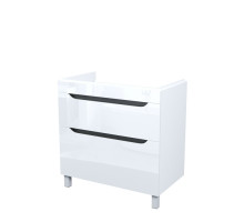 Тумба напольная, 80 см, белый, Рэй (Ray), IDDIS, RAY80WFi95 подходит умыв. 4078000i28