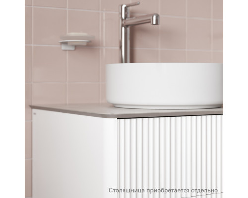 Тумба подвесная, под столешницу, 120 см, белый, Эйгер (Aiger), IDDIS, AIG12W0i95