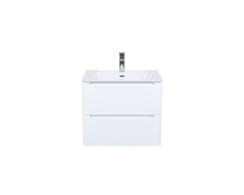Тумба с умывальником, подвесная, 60 см, белая, Эдифис (Edifice), IDDIS, EDI60W0i95K