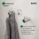 Комплект одинарных крючков, сплав металлов, Петит (Petite), хром матовый, IDDIS, PET2SS2i41