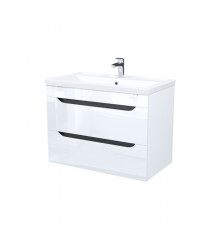Тумба с умывальником, подвесная, 80 см, белый, Рэй (Ray), IDDIS, RAY80W0i95K подходит умыв. 4078000i28