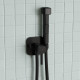 Гигиеническая лейка, черная матовая, Аксес (Axes), IDDIS, AXE1F1Bi20