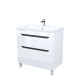 Тумба с умывальником, напольная, 80 см, белый, Рэй (Ray), IDDIS, RAY80WFi95K подходит умыв. 4078000i28