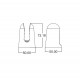 Держатель для лейки, 010, IDDIS, 010CP00I53