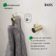 Комплект одинарных крючков, сплав металлов, Петит (Petite), матовое золото, IDDIS, PET2G02i41