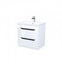 Тумба с умывальником, подвесная, 60 см, белый, Рэй (Ray), IDDIS, RAY60W0i95K подходит умыв. 4076000i28