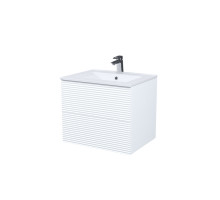Тумба с умывальником, подвесная, 60 см, белый, Билд (Bild), IDDIS, BIL60W0i95K подходит умыв. 0136000i28