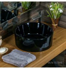 Раковина MELANA MLN-7078AB (черная)