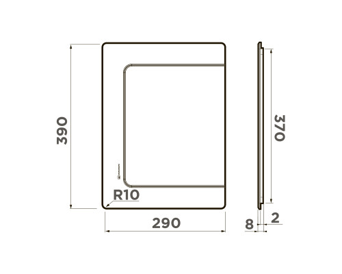 Разделочная доска Omoikiri CB-BASIC-370-WD
