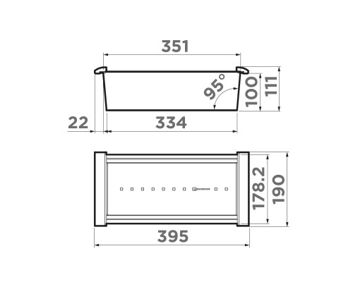 Корзина для сушки Omoikiri CO-05-GM