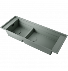 Omoikiri Sintesi Pro 114-2-U/I-WG Artceramic/wind green