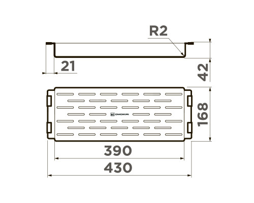Корзина для сушки Omoikiri CO-06-LG