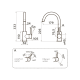 Omoikiri Shinagawa 2 Plus-BL латунь/черный
