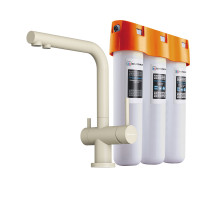 Комплект смеситель+фильтр Nagano-BE-P + Pure drop Lite Omoikiri