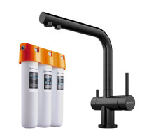 Комплект смеситель+фильтр Nagano-GM + Pure drop Lite Omoikiri
