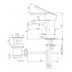 Смеситель для биде Mariani Winter A14493WN12, черный матовый