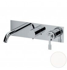 Смеситель для ванны Remer Atelier AL54D3BO, белый матовый