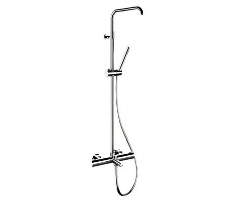 Душевая система термостатическая с изливом Remer Elegance EQ34A7MMSSOF