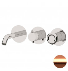 Смеситель для ванны Remer Element ET54D3PRP, медь брашированная