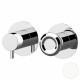 Смеситель для душа Remer Element ET92ZPBO, белый матовый