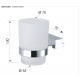 Стакан Remer SQ SQ15CR