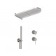 Душевая система Remer X Style INOX SSX93PS02MMCA, нержавеющая сталь