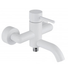 Смеситель для ванны Remer X Style X05BO, белый матовый