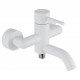 Смеситель для ванны Remer X Style X05BO, белый матовый
