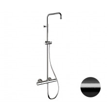 Душевая система термостатическая Remer Elegance EQ32ASSDCFP, черный брашированный хром