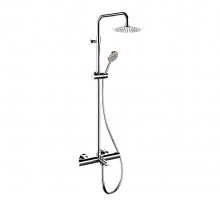 Душевая система термостатическая с изливом Remer EQ34A8MPUFM25G