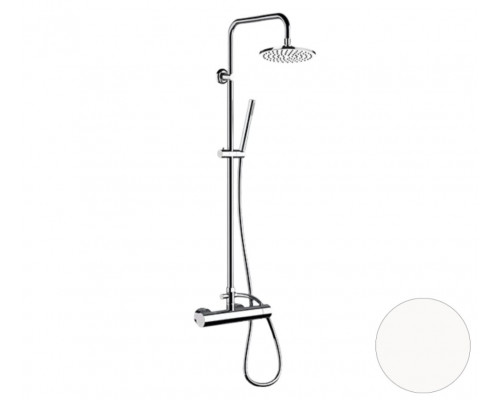Душевая система Remer Minimal N37RX7MMM20BO, белый матовый