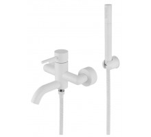 Смеситель для ванны Remer X Style X02BO, белый матовый