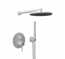Душевая система Remer X Style X09S02OBO, белый матовый