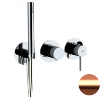 Смеситель для душа Remer X Style X97D2PRP, медь брашированная