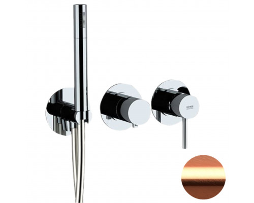 Смеситель для душа Remer X Style X97D2PRP, медь брашированная