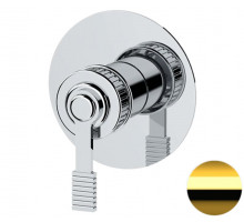 Смеситель для душа Remer Atelier AL30LDO, золото глянцевое