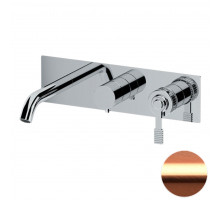 Смеситель для ванны Remer Atelier AL54D3RP, медь брашированная