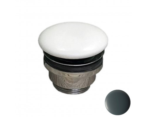 Донный клапан универсальный 1”1/4 с керамической крышкой GSG Ceramic Design PILTONUNIAR028, Ebano Matt