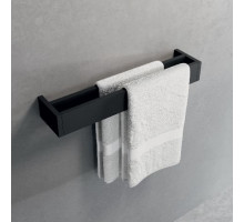 Полотенцедержатель двойной 45 см Novellini Frame R90AKFPS0245-H, цвет Matt Black