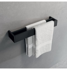Полотенцедержатель двойной 45 см Novellini Frame R90AKFPS0245-H, цвет Matt Black