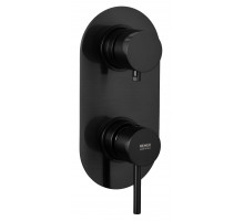 Смеситель для душа Remer X Style X92KBCFP, чёрный брашированный хром
