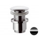 Донный клапан без перелива 1”1/4 Remer 904CC2114CFP, черный брашированный хром