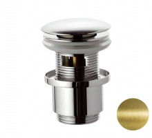 Донный клапан с переливом 1”1/4 Remer 905CC2114VO, латунь состаренная